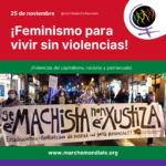 La MMM se reúne en webinário para debatir las luchas feministas antisistémicas contra todas las formas de violencia