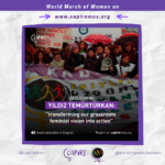 La Marcha Mundial de las Mujeres en Capire : Yildiz Temürtürkan: “transformando nuestra visión del feminismo popular en acción”