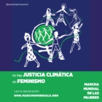 #COP27 Posicionamiento de la MMM: No hay JUSTICIA CLIMÁTICA sin FEMINISMO