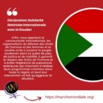 Déclaration de la MMF - Solidarité féministe internationale avec le Soudan