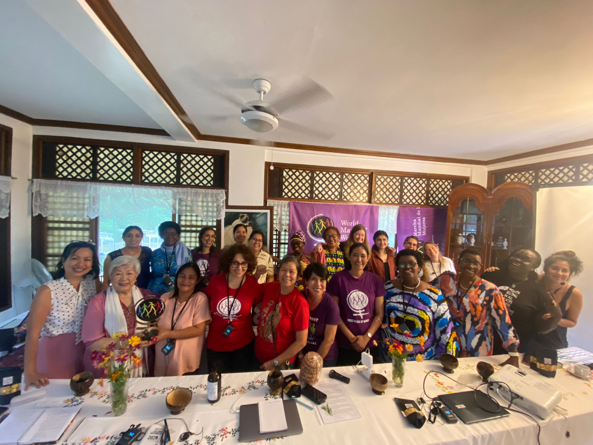 World March of Women International Committee Meets  in the Tagaytay, Philippines