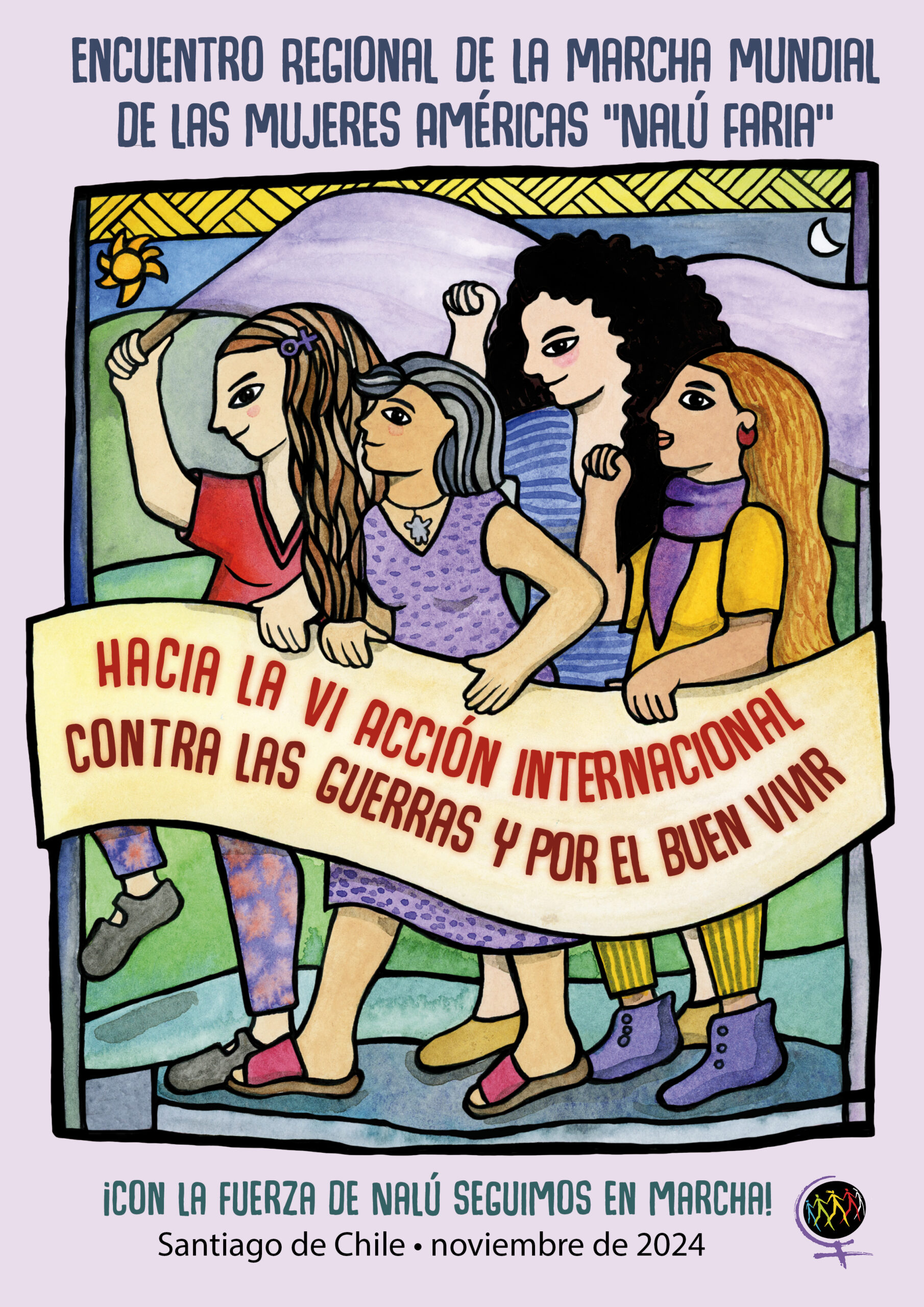 Regional Meeting of the World March of Women Americas Nalú Faria